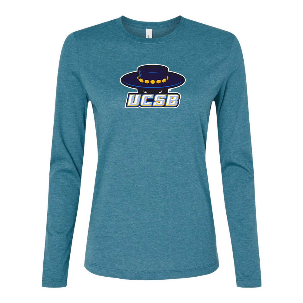 BELLA CANVAS Women’s UCSB Gauchos Jersey Long Sleeve Tee