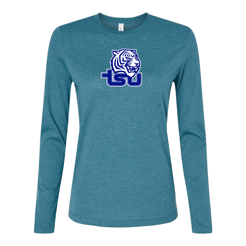 BELLA CANVAS Women’s Tennessee State Tigers Jersey Long Sleeve Tee