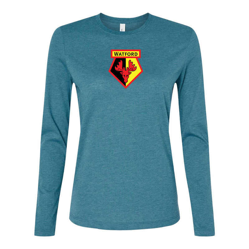 BELLA CANVAS Women’s Watford Soccer Jersey Long Sleeve Tee