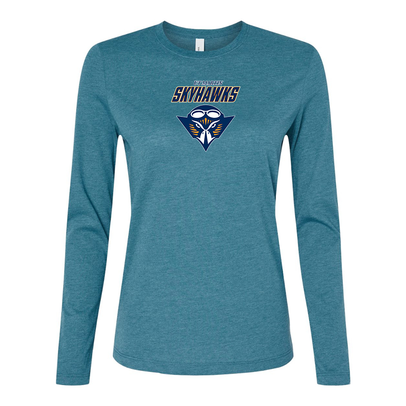 BELLA CANVAS Women’s Tennessee Martin Skyhawks Jersey Long Sleeve Tee
