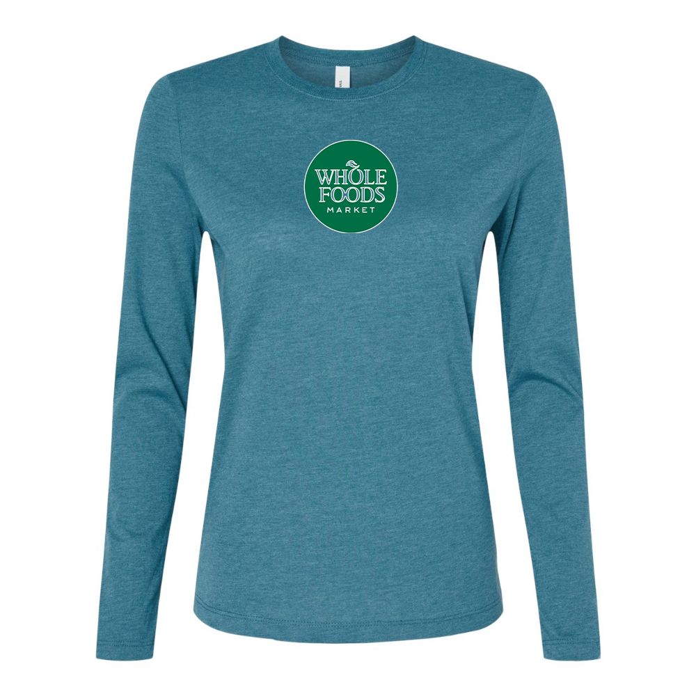 BELLA CANVAS Women’s Whole Foods Market Jersey Long Sleeve Tee