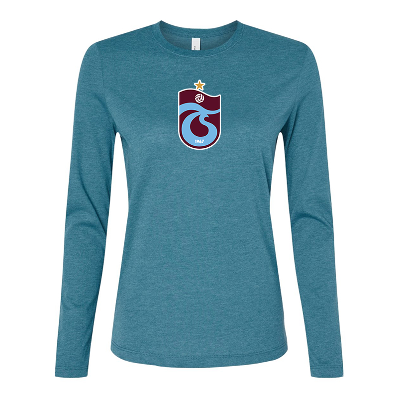 BELLA CANVAS Women’s Trabzonspor Soccer Jersey Long Sleeve Tee
