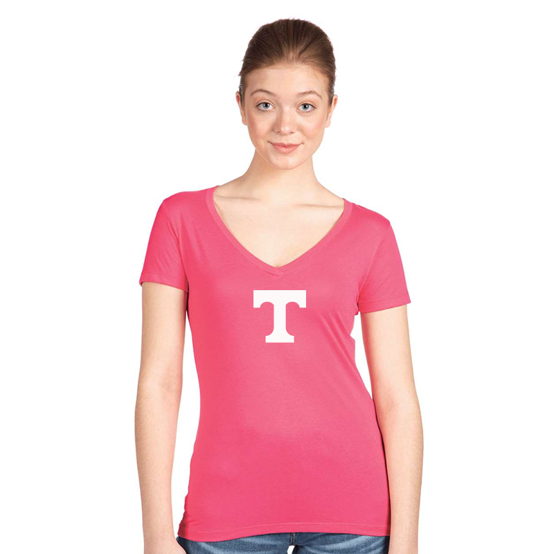 Women's Tennessee Volunteers  Next Level V-Neck T-Shirt