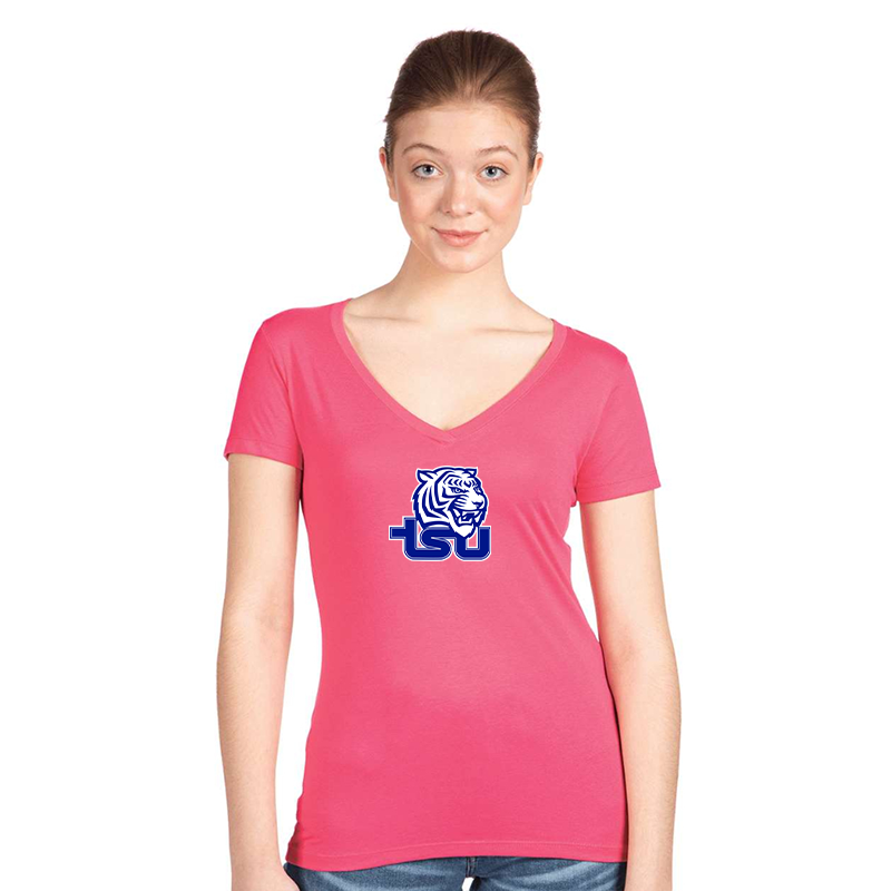 Women's Tennessee State Tigers  Next Level V-Neck T-Shirt