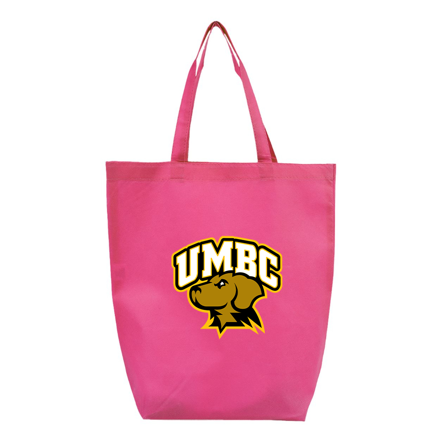 UMBC Retrievers Q-Tees Non-Woven Gusset Bottom Tote