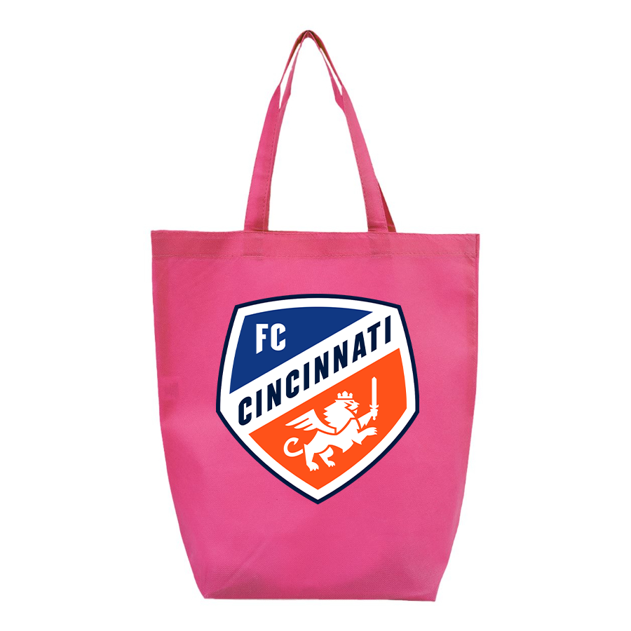 FC Cincinnati Q-Tees Non-Woven Gusset Bottom Tote