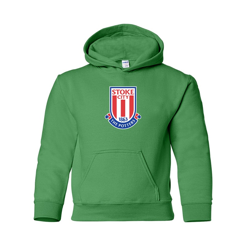 Youth Stoke City Soccer  Gildan Heavy Blend  Hooded Sweatshirt