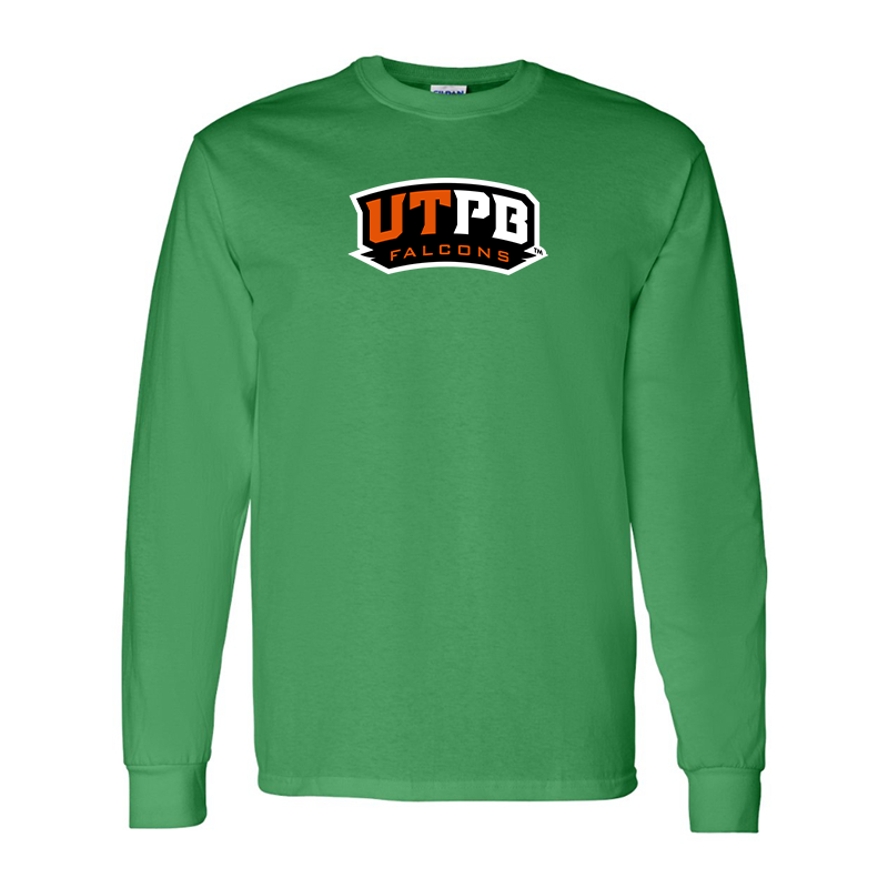 Men's  UTPB Falcons Gildan Heavy Cotton Long Sleeve T-Shirt