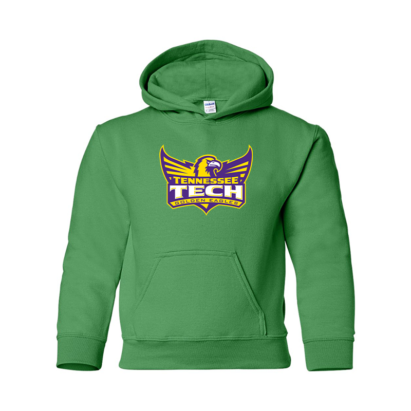 Youth Tennessee Tech Golden Eagles Gildan Heavy Blend  Hooded Sweatshirt