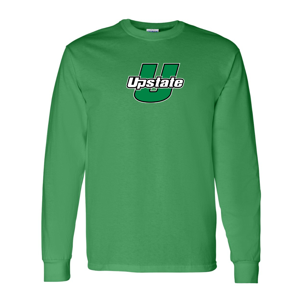 Men's USC Upstate Spartans Gildan Heavy Cotton Long Sleeve T-Shirt
