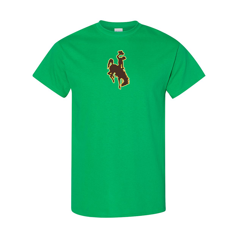 Men's  Wyoming Cowboys Gildan Heavy Cotton T-Shirt