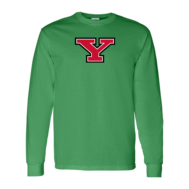 Men's Youngstown State Penguins Gildan Heavy Cotton Long Sleeve T-Shirt