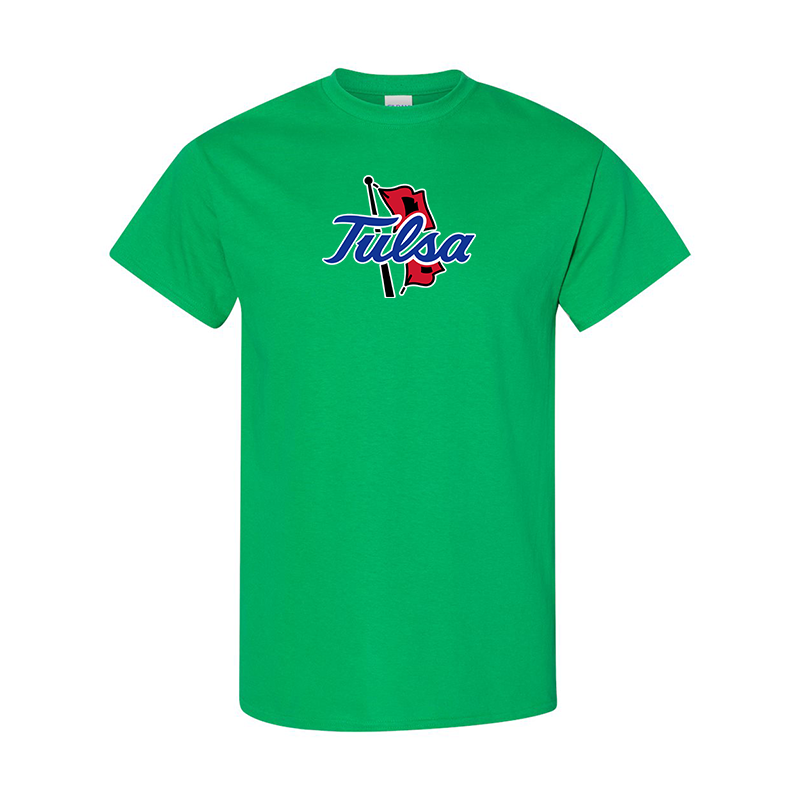 Men's Tulsa Golden Hurricane Gildan Heavy Cotton T-Shirt