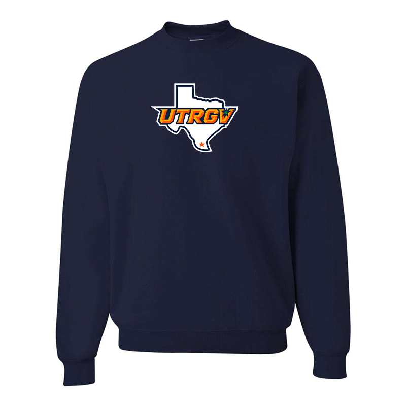 Men's UTRGV Vaqueros JERZEES NuBlend Crewneck Sweatshirt