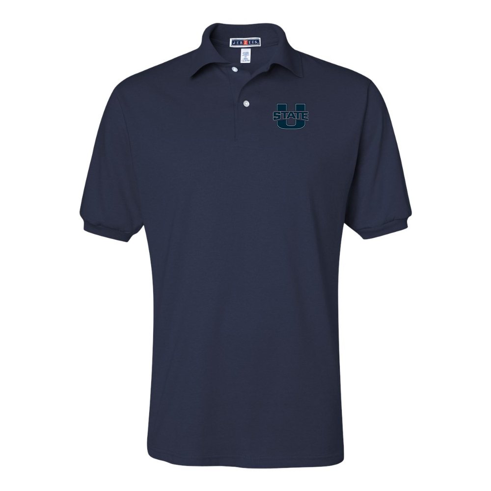 Men's Utah State Aggies JERZEES  SpotShield polo
