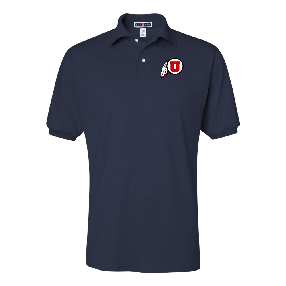 Men's Utah Utes  JERZEES  SpotShield polo