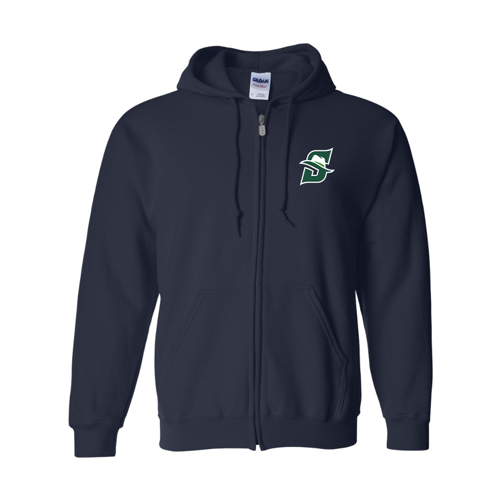 Men's  Stetson Hatters JERZEES NuBlend Full-Zip Hooded Sweatshirt