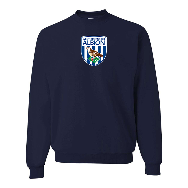 Men's West Bromwich Albion Soccer JERZEES NuBlend Crewneck Sweatshirt
