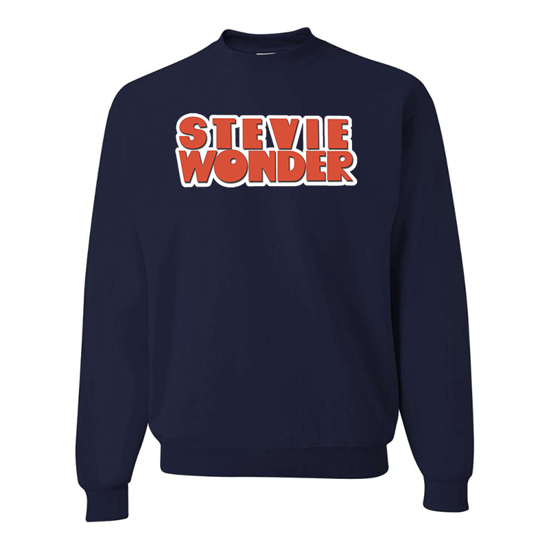 Men's Stevie-Wonder JERZEES NuBlend Crewneck Sweatshirt