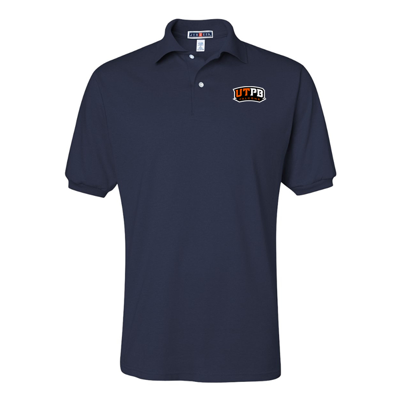 Men's UTRGV Vaqueros JERZEES  SpotShield polo