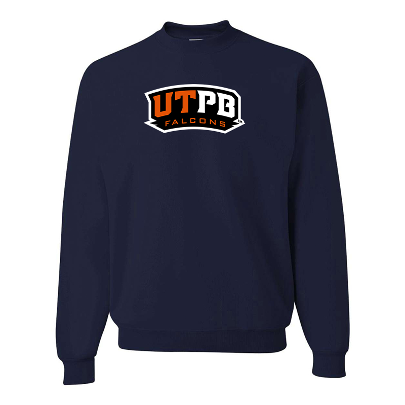Men's UTPB Falcons JERZEES NuBlend Crewneck Sweatshirt