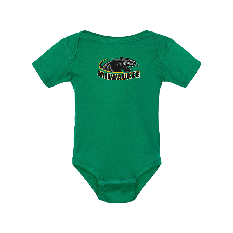 Wisconsin Milwaukee Panthers Rabbit Skins Infant Baby Rib Bodysuit