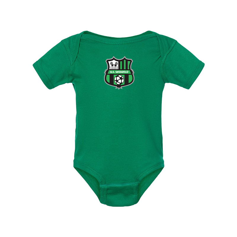 U.S. Sassuolo Soccer   Rabbit Skins Infant Baby Rib Bodysuit