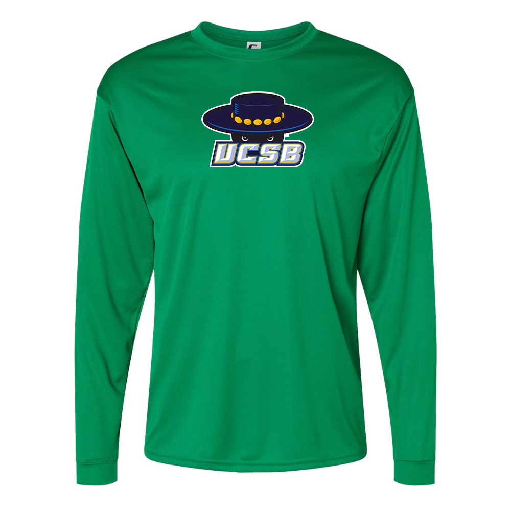 Men's UCSB Gauchos Performance Long Sleeve T-Shirt