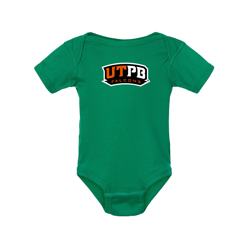 UTPB Falcons  Rabbit Skins Infant Baby Rib Bodysuit