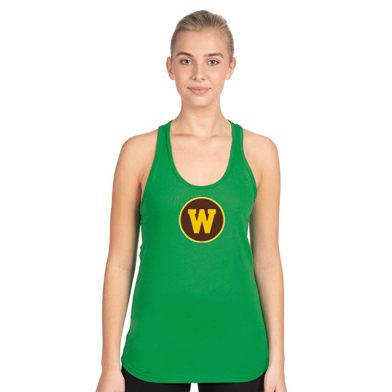 Women's  Western Michigan Broncos Next Level Ideal Racerback Tank