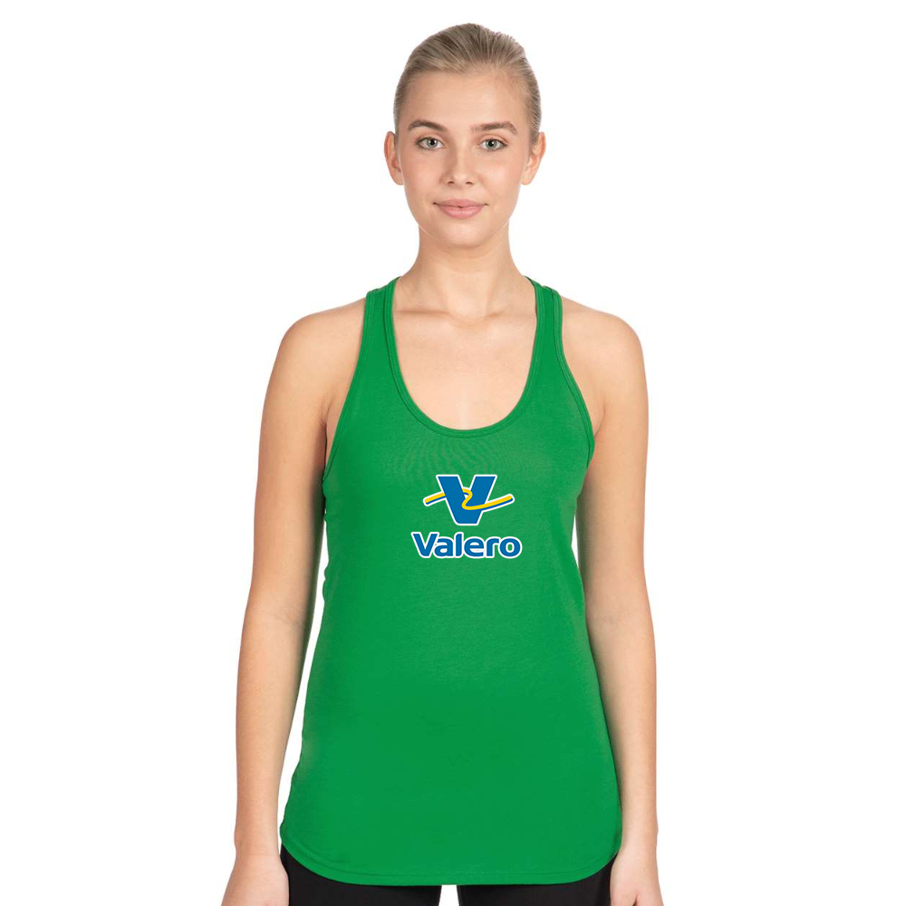Women's Valero Gas Station Next Level Ideal Racerback Tank