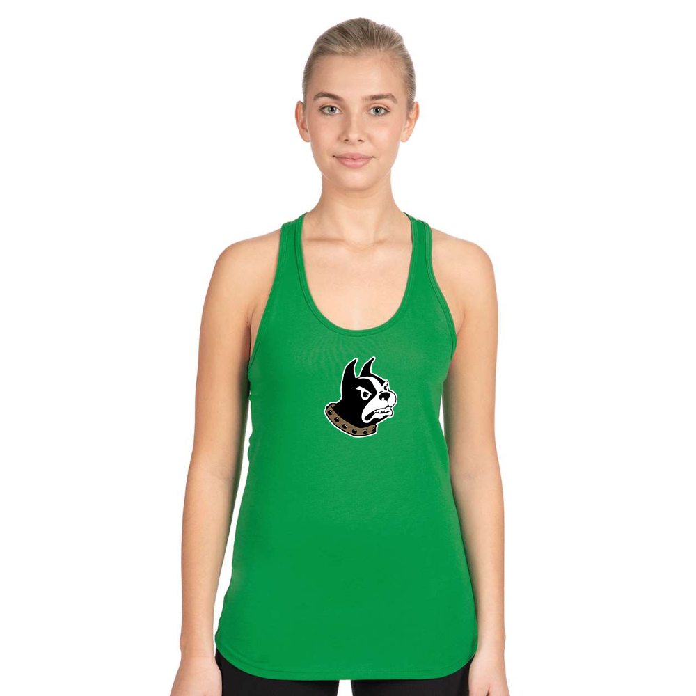 Women's Wofford Terriers Next Level Ideal Racerback Tank