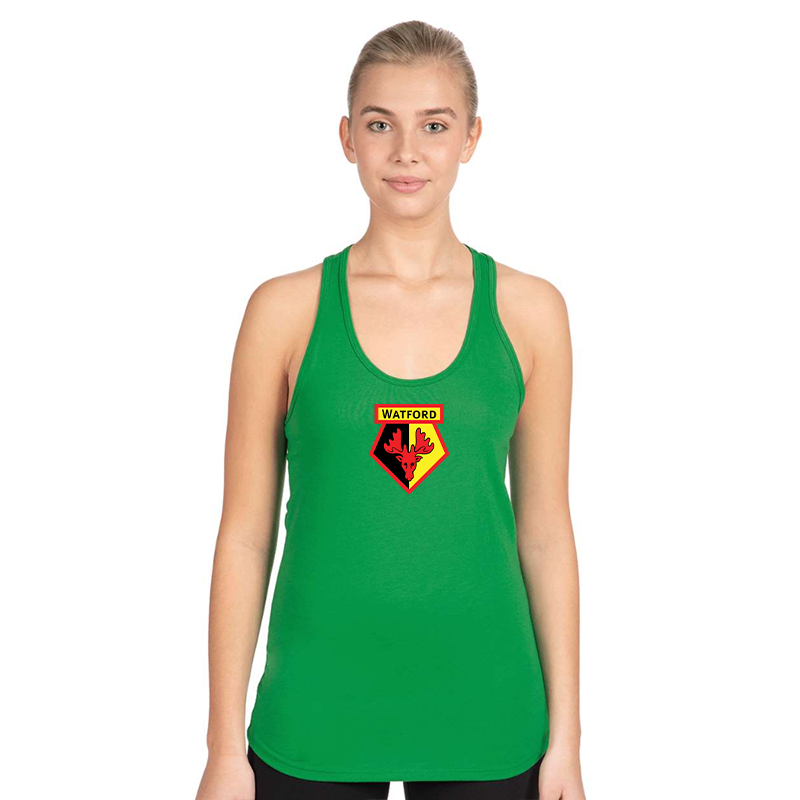 Women's Watford Soccer Next Level Ideal Racerback Tank
