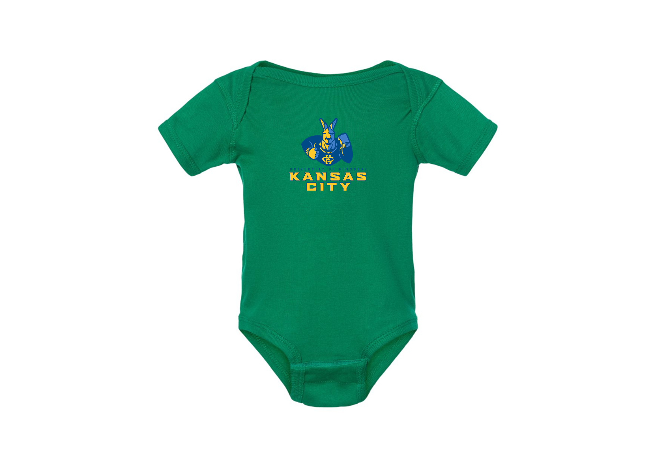 UMKC Kangaroos Rabbit Skins Infant Baby Rib Bodysuit