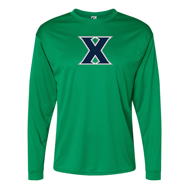 Men's Xavier Musketeers Performance Long Sleeve T-Shirt