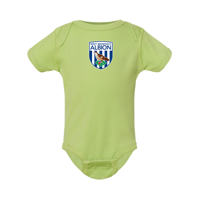 West Bromwich Albion Soccer  Rabbit Skins Infant Baby Rib Bodysuit