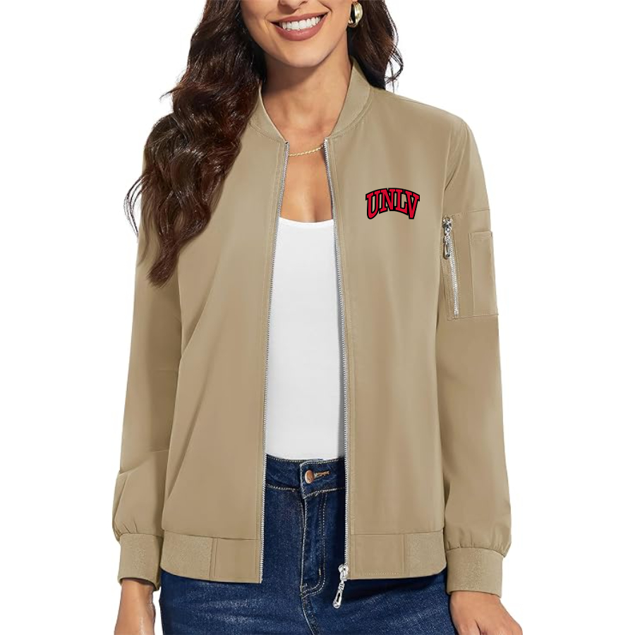 Women's  UNLV Rebels  Premium Bomber Jacket Outerwear