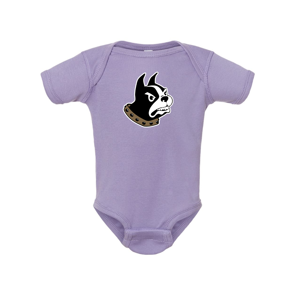 Wofford Terriers   Rabbit Skins Infant Baby Rib Bodysuit