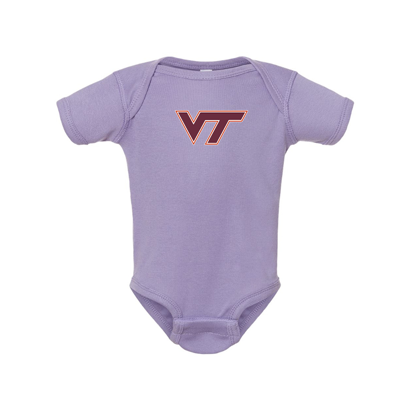 Virginia Tech Hokies  Rabbit Skins Infant Baby Rib Bodysuit
