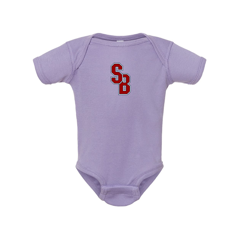 Stony Brook Seawolves  Rabbit Skins Infant Baby Rib Bodysuit