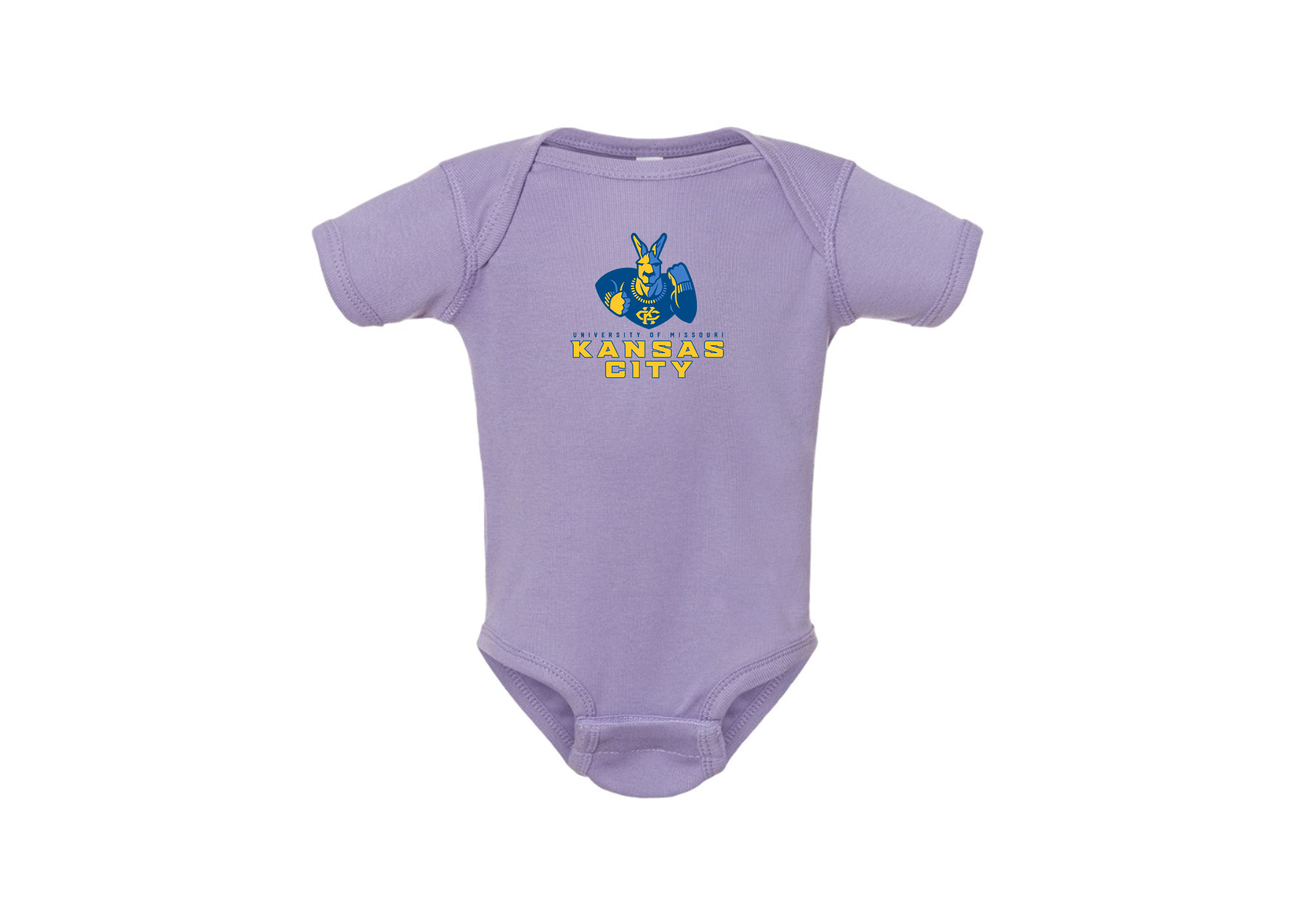 UMKC Kangaroos Rabbit Skins Infant Baby Rib Bodysuit