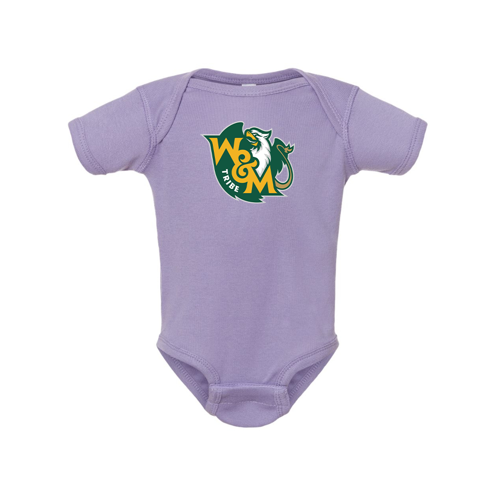 William and Mary Tribe  Rabbit Skins Infant Baby Rib Bodysuit