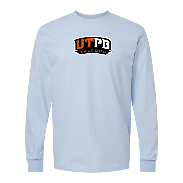 Men's  UTPB Falcons Gildan Heavy Cotton Long Sleeve T-Shirt