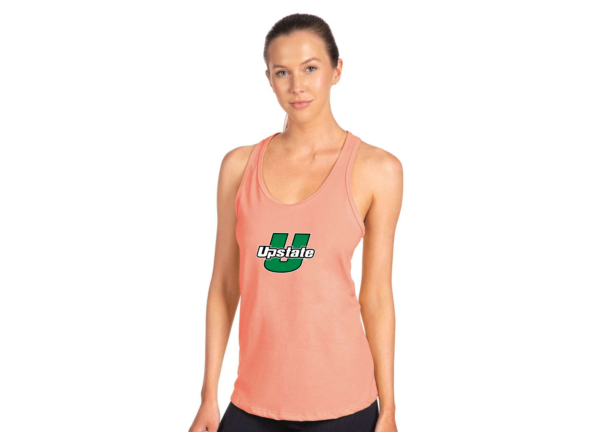 Women's USC Upstate Spartans Next Level Ideal Racerback Tank