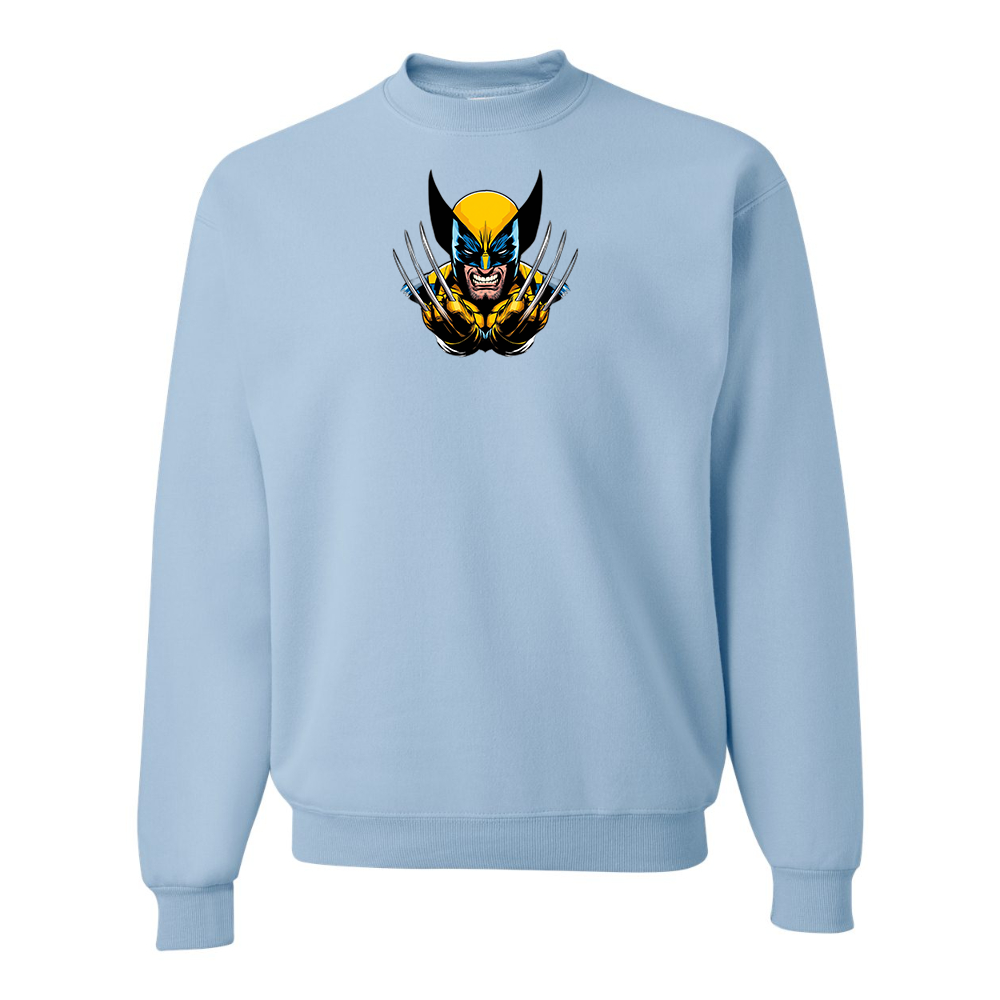 Men's Wolverine 2025 Art    JERZEES NuBlend Crewneck Sweatshirt