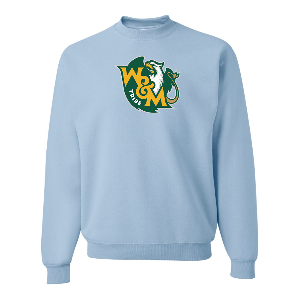 Men's William and Mary Tribe   JERZEES NuBlend Crewneck Sweatshirt
