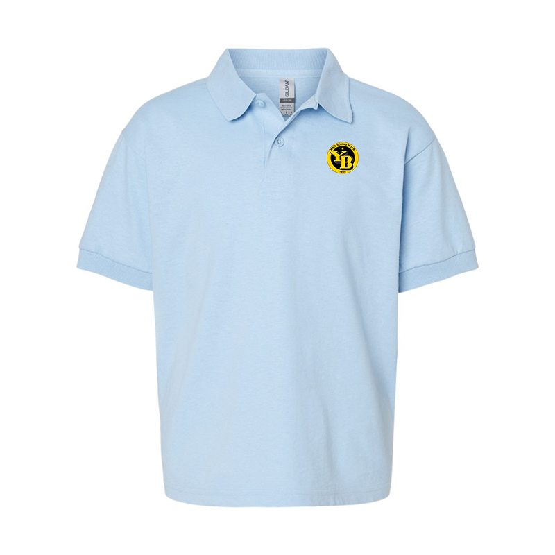 Youth Young Boys Soccer Gildan Dry Blend Jersey Polo