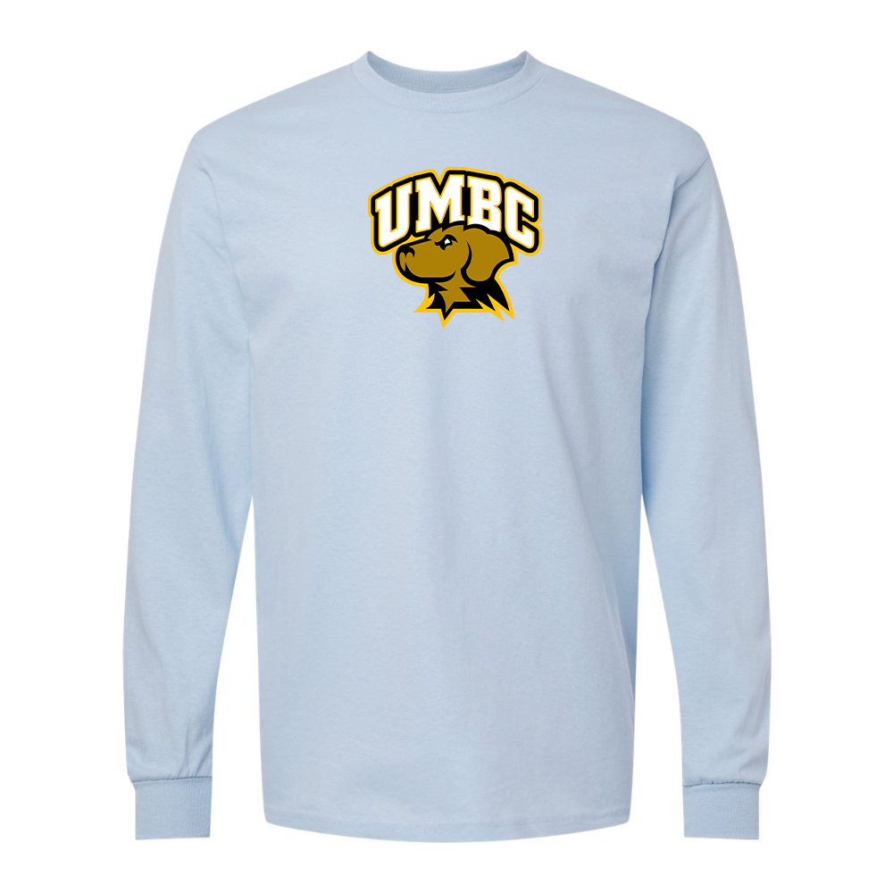 Men's  UMBC Retrievers Gildan Heavy Cotton Long Sleeve T-Shirt