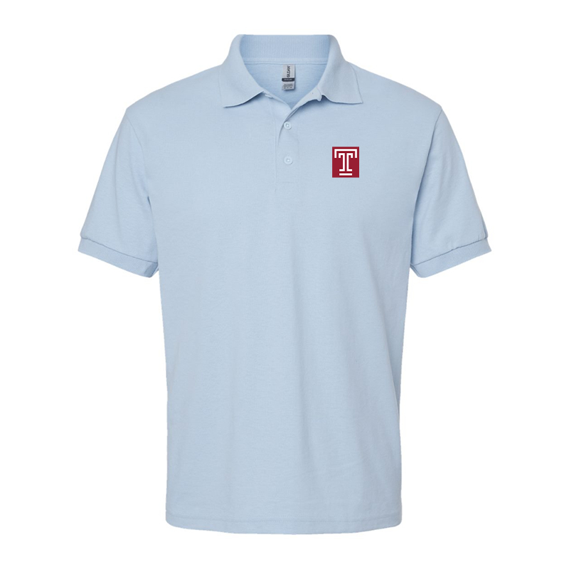 Men's Temple Owls Gildan Dry Blend Jersey Polo