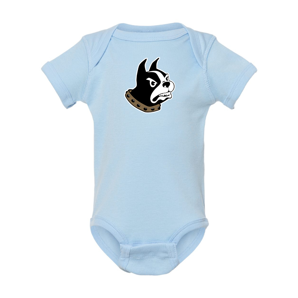 Wofford Terriers   Rabbit Skins Infant Baby Rib Bodysuit